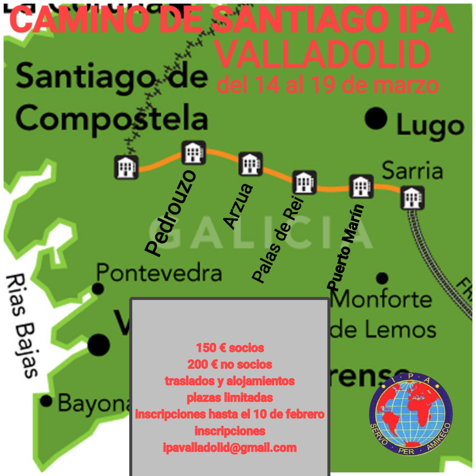 Camino Santiago 2018